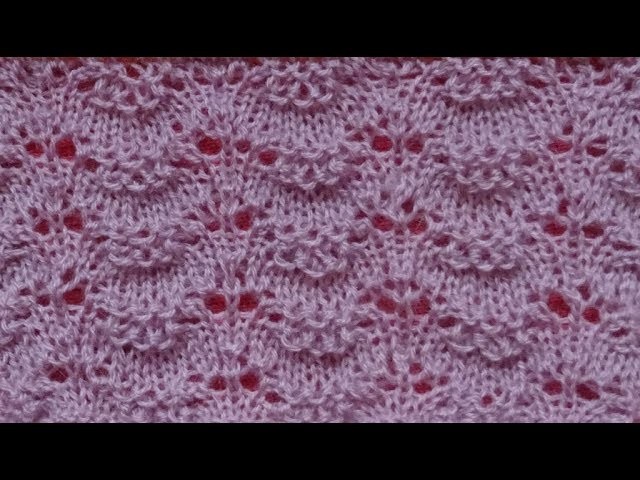 Knitting Pattern * PRETTY SMALL WAVES KNITTING PATTERN *