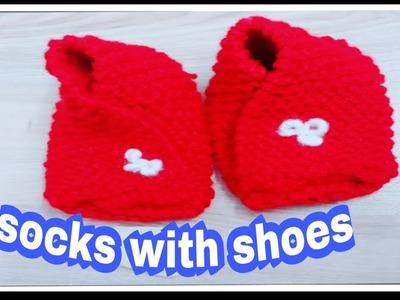 Knitting socks for ladies & baby.Baby booties.socks &sillipar knitting full tutorial in hindi