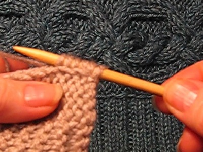 Knitting Tutorial - Picking Up Stitches from a Slipped-Stitch Edge (as seen in Auntie's Hug Shawl)