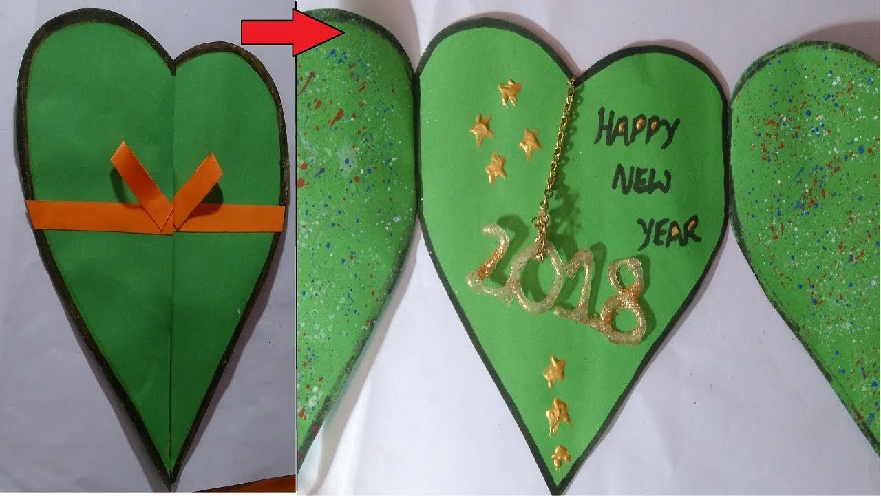 Latest - How to make an awesome greeting card for New Year 2018