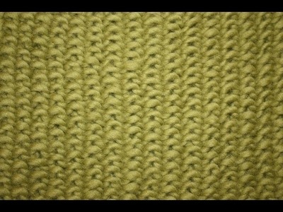 Loom knitting: seed stitch on a knitting loom