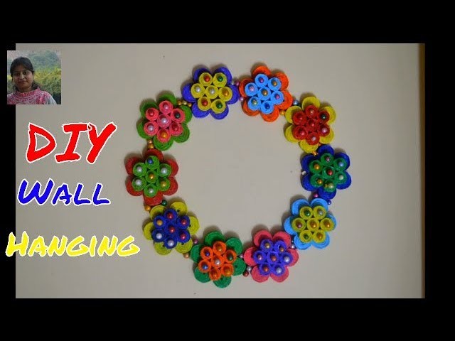 Newspaper Diy : Latest Wall Decoration Ideas | How To Make Christmas Wreath