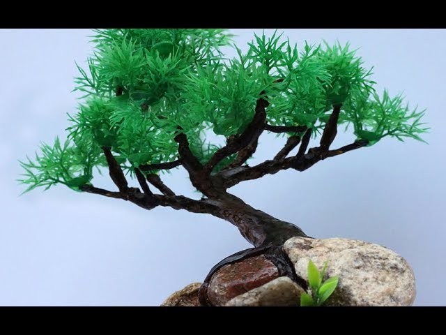 अब Paper और Clay से बनायें ये DIY Artificial Bonsai Tree | How to Make Paper Tree | Clay Crafts