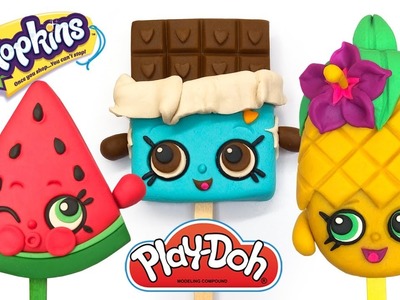 Play Doh How to Make Shopkins. Play Doh Toy Shopkins Collection. DIY. Art and Craft for Kids