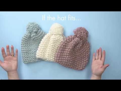 QVC How to make the Happy Daze Bobble Hat with Hannah Read-Baldrey & Wool and The Gang