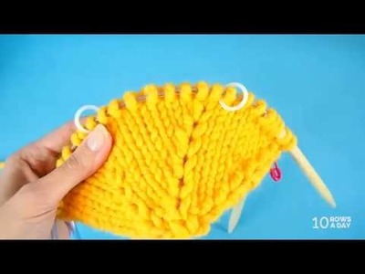 Recipe for knitting a top down hat, Part 1 of 2