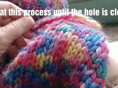 Repairing Holes in Knitting