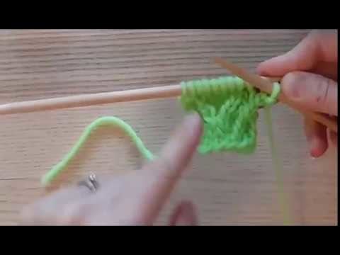 Right Twist (rt) - Knitting