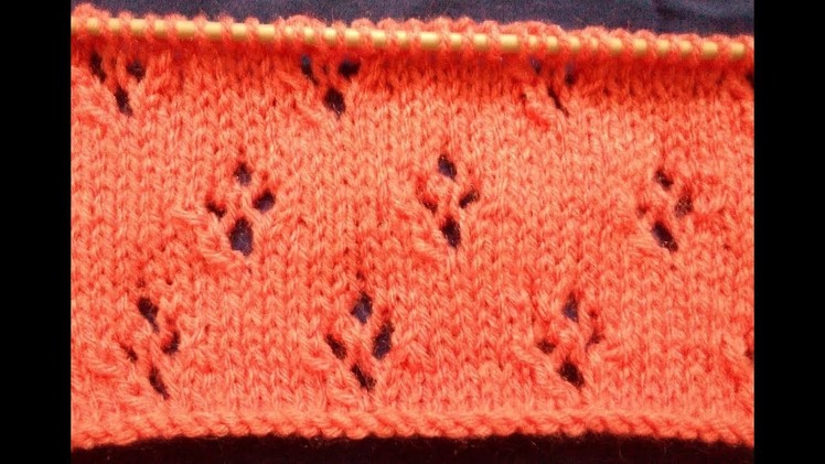 Single Colour Knitting Pattern # 62