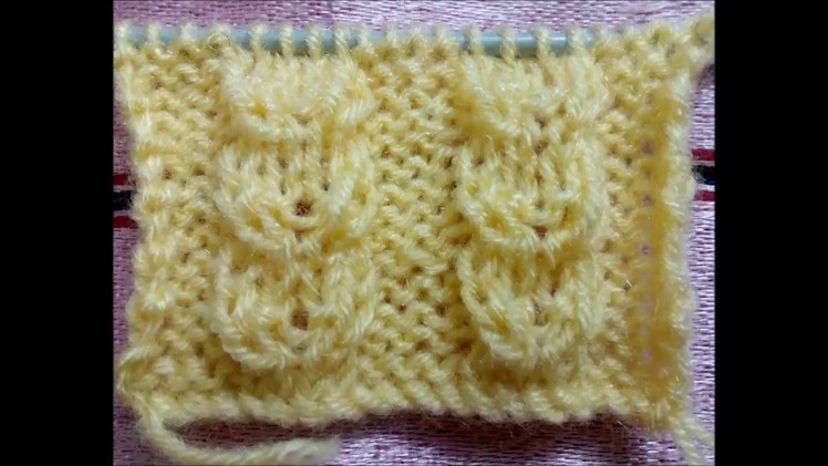 Single Colour Knitting Pattern # 65