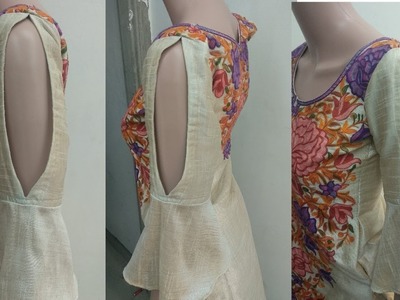 Sleeve design for dress and kurti cutting and stitching in Hindi |DIY|