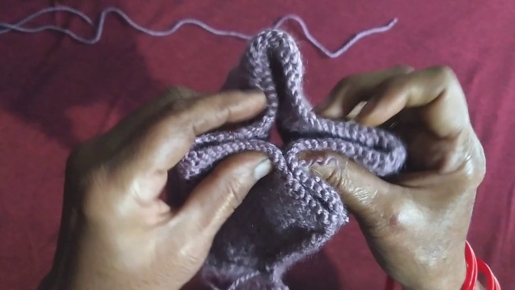 छोटी बच्चीयों की चोटी वाली टोपी || How to knit small girls woolen cap