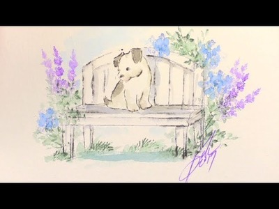 Art Impressions New Watercolor Stamps: Day 1 - Paper Wishes Weekly Webisodes