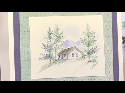 Art Impressions New Watercolor Stamps Day 2 - Paper Wishes Weekly Webisodes