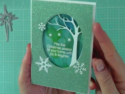 Christmas cards, & glitter paper review.