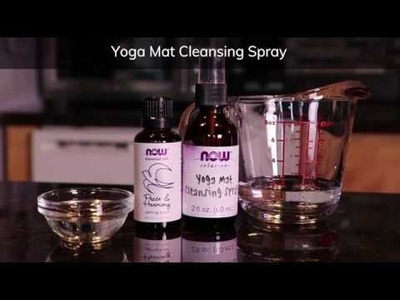 Cleansing DIY Yoga Mat Spray | NOW Solutions