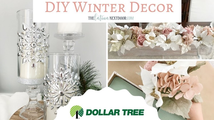 DIY Dollar Tree Winter Decor