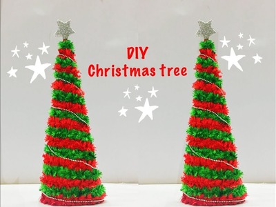 DIY: How to make Christmas tree.Christmas decorations