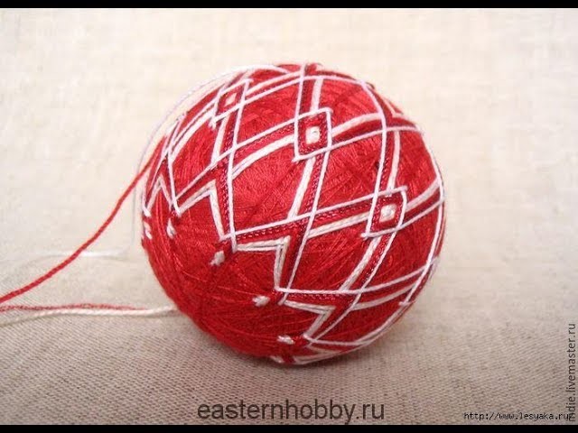 DIY knitting: Temari
