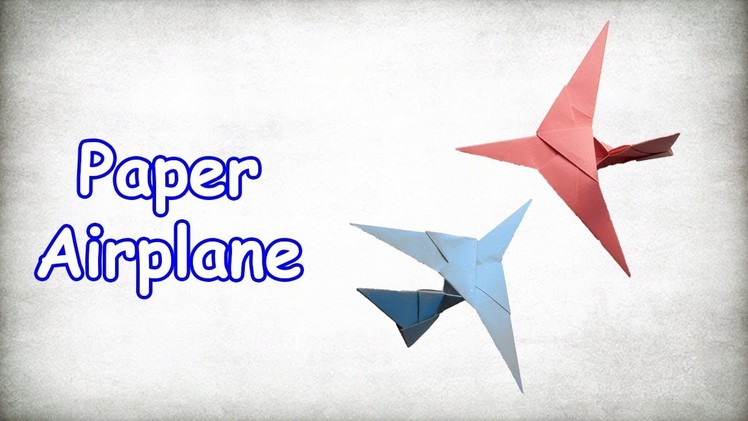 DIY Paper Airplane