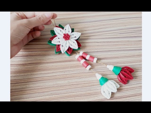 DIY Paper Quilling -Christmas Decoration - Easy & Simple  Christmas design 30