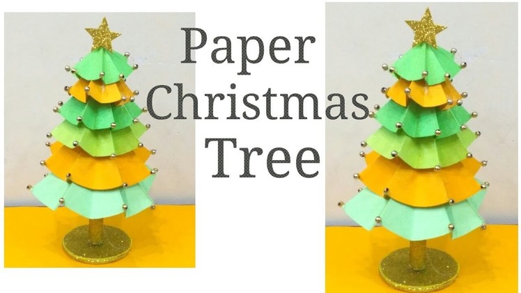 Easy Paper Christmas Tree