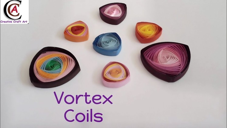 Easy Quilling Vortex Coil | How To Make | CCA