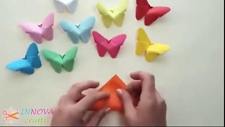 Easy to make paper butterfly
