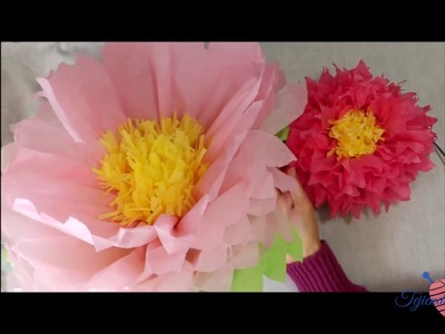 Flores para decoraciones. flower paper for decoration