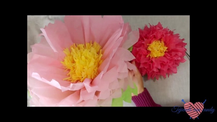 Flores para decoraciones. flower paper for decoration