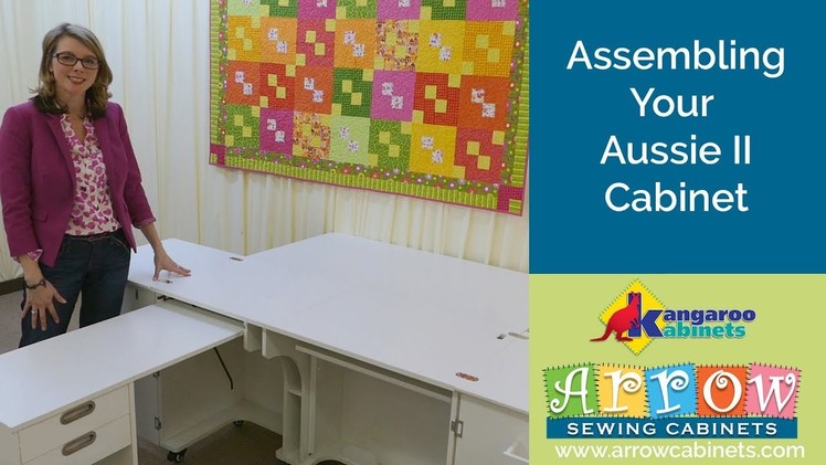 How to Assemble Your Aussie II Sewing Cabinet