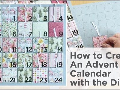 How to Create an Advent Calendar with the Dies