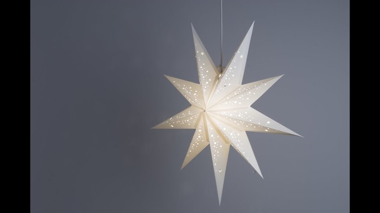 How To Make A Christmas Star using Paper?