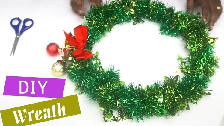 How to make a Christmas Wreath | Make Your Own Christmas Wreath | DIY easy Christmas wreaths