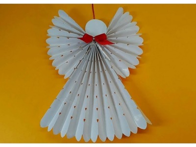 How to make a paper angel. Engel aus Papier.4Kids Chanel