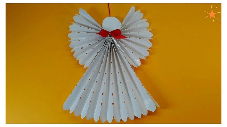 How to make a paper angel. Engel aus Papier.4Kids Chanel