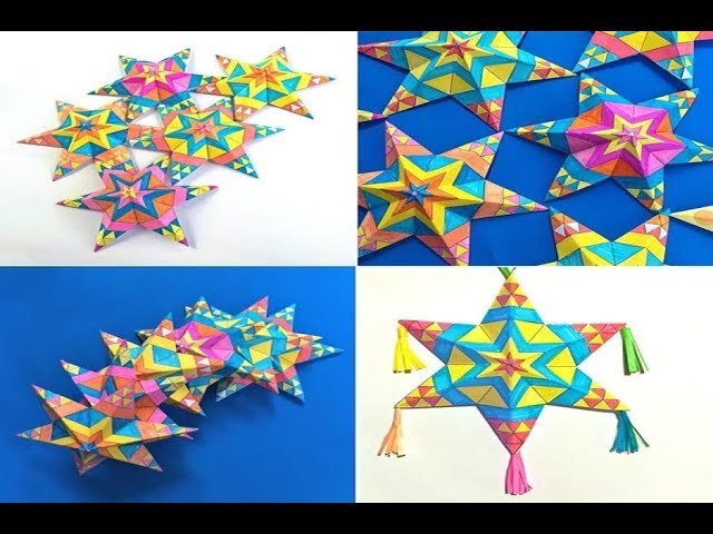 How To Make A Paper Star || In 5Minutes With Paper ! #1