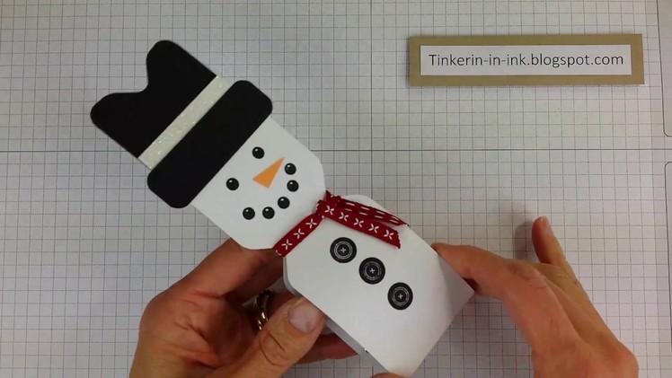 How to Make a Snowman Treat with the Envelope Punch Board