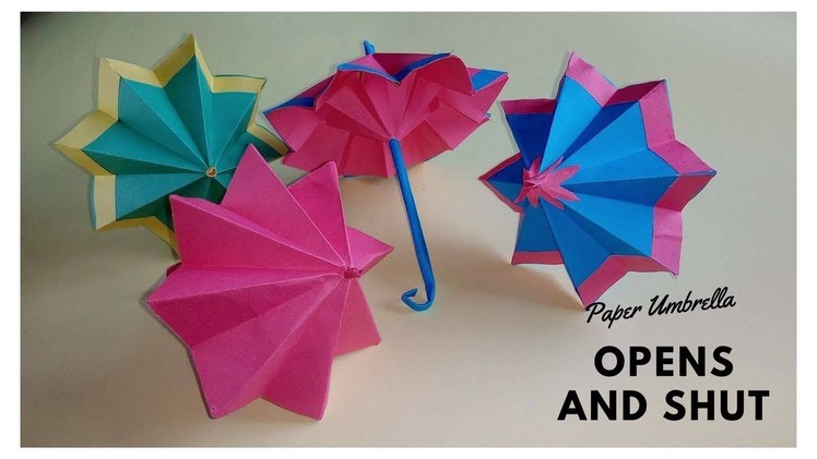How to make an Umbrella with paper