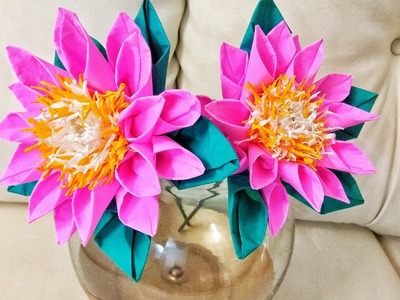 How to make crepe paper Flower