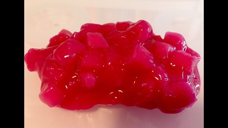 How to Make Jelly Cube Slime?!? Easy DIY
