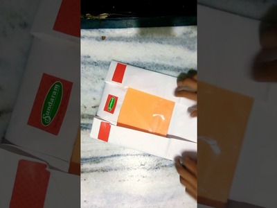 How to make origami paper packet
