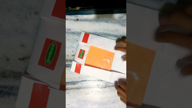How to make origami paper packet