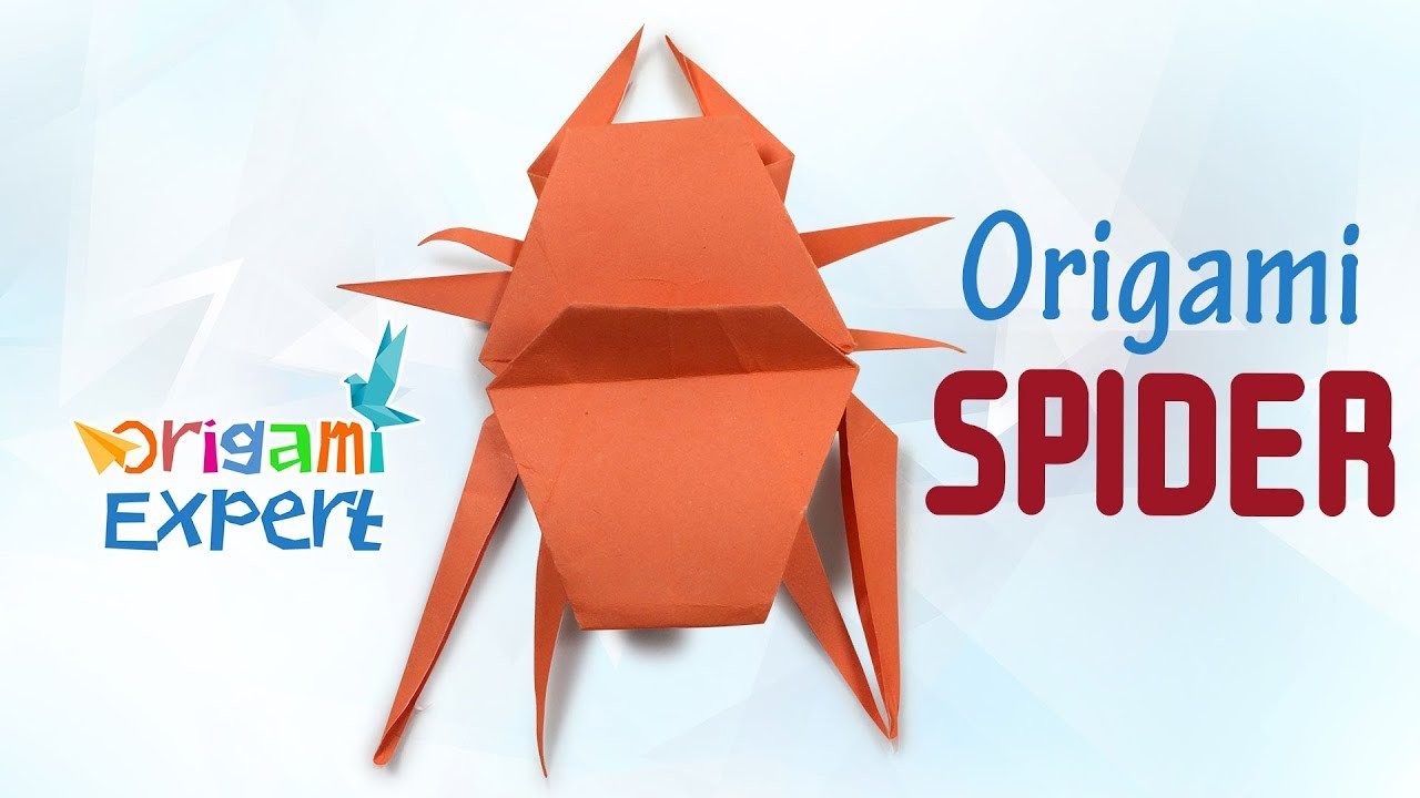 How to Make Origami Spider