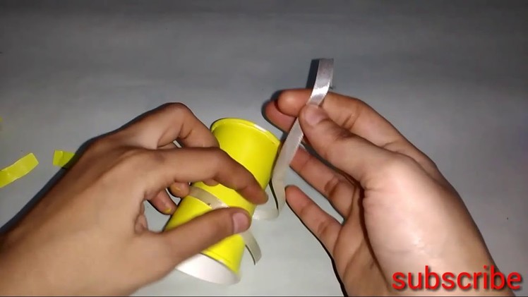How to make paper cups trophy for kids || paper cup trophy