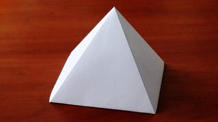 How to make Paper Pyramid ( very easy ) | DIY Crafts