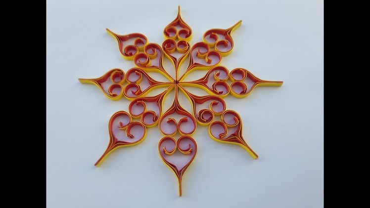 How to make paper quilling wall frames DIY Wall Decor | Quilling Art for Bedroom #art 30 by art life