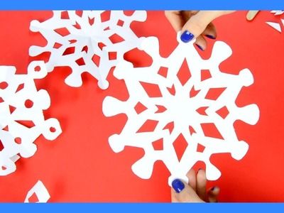 How To Make Paper Snowflakes - 20 printable templates and designs YT VIDEO