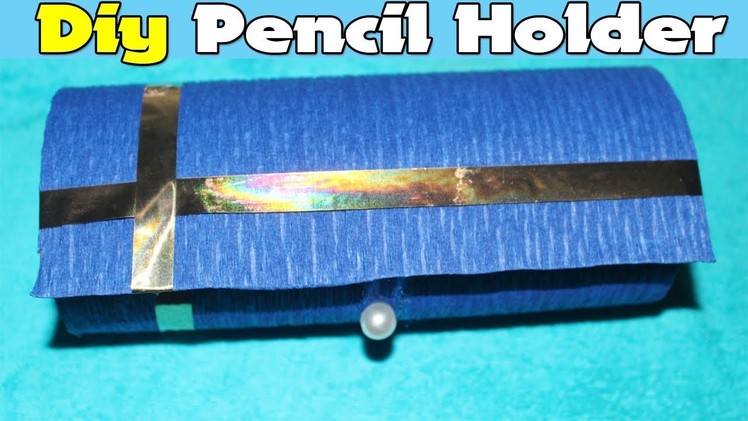 How To Make Pencil Box Case | DIY Pencil Holder | Paper Pencil Holder| Hexagonal Pen Holder