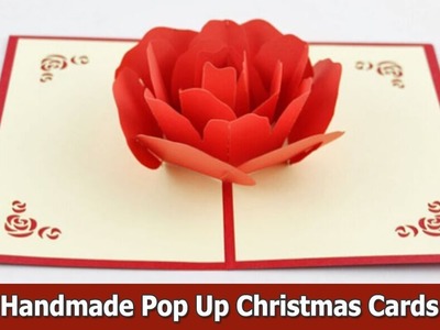 How to Make Pop Up Gift Card For Christmas | Handmade Pop Up Christmas Cards